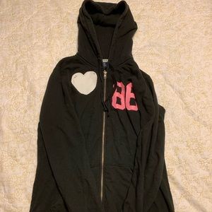 Pink hoodie
